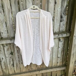 FREE w/purchase Nordstrom Painted Threads Dolman Sleeve Hi Lo Cardigan Jr S 0 2